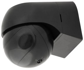 Sensore di Movimento da Parete regolabile, IP44 - Nero Sensore di movimento IP44