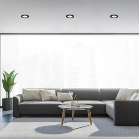 Brilo - SET 3x Lampada LED da incasso per bagni FLAT LED/7W/230V IP44