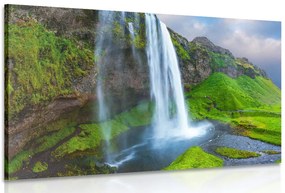 Quadro su tela – Cascata in Islanda