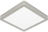 Plafoniera Moderna Fueva 5 Acciaio Nichel Satinato Led Integrato 17W