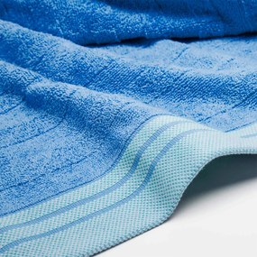 Asciugamano con Ospite in Cotone Cotton Bluette Caleffi