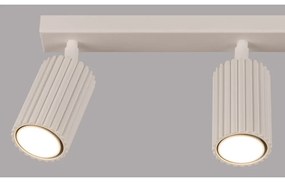 Faretto color crema 6,5x45 cm Gleam – Sollux