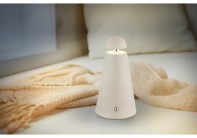 Globo 21042B - Lampada da tavolo ricaricabile LIVA a LED dimmerabile a sfioramento LED/1,2W/5V 1200 mAh