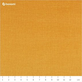 Pouf in velluto giallo Vesta - Windsor &amp; Co Sofas