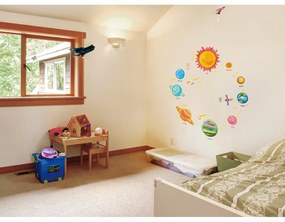 Set di adesivi murali sul sistema solare - Ambiance