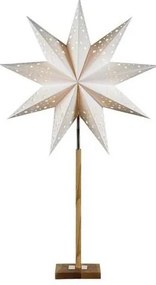 Markslöjd 706042 - Decorazione natalizia SOLVALAA 1xE14/25W/230V bianco/legno