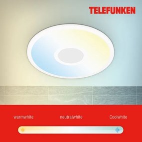 Telefunken 319306TF - LED RGBW Lampada dimmerabile LED/22W/230V + +TC