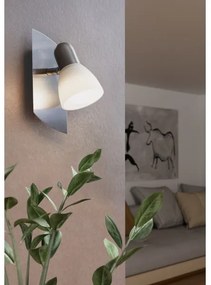 EGLO 90982 - Faretto ENEA 1xE14/40W nichel opaco / satinato