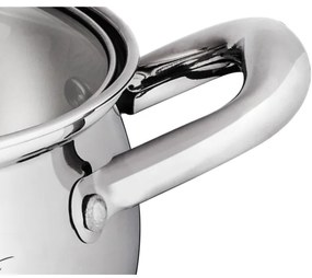 Lamart - Set pentole 8 pezzi in acciaio inox