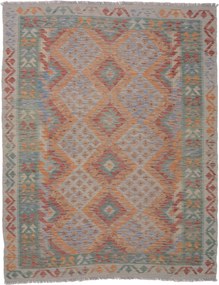 Kilim Tappeto 200x160 (Afghanistan) Tessuto A Mano