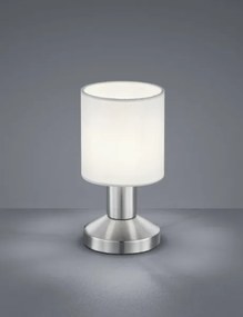 Lampada da tavolo garda diffusore in tessuto 595400101 bianco