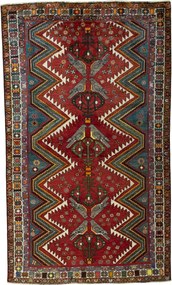 Gabbeh Tappeto persiano 150x250 Rosso (Iran) Annodato A Mano