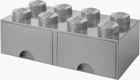 Cassettiera LEGO per bambini con 8 pomelli Brick