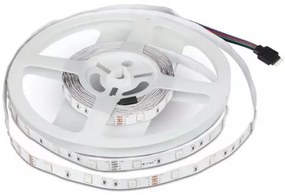 Striscia LED RGB dimmerabile 2x5m LED/4,8W/230V + TC