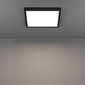 Eglo 901375 -LED RGBW dimmerabile plafoniera da bagno FUEVA-Z LED/13,5W/230V 29,5cm IP44 nero