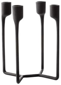 Heima 4-armed Portacandele Black - Normann Copenhagen