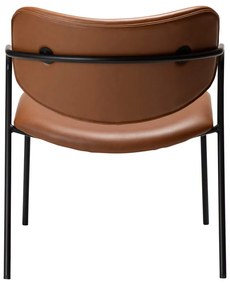 Poltrona in similpelle marrone cognac Zed - DAN-FORM Denmark