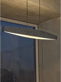 Osram - Lampada a sospensione con cavo DECOR FLAT LED/23W/230V, grigio