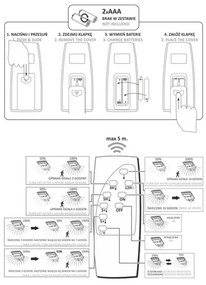 Lampada stradale solare LED con sensore STREET 2xLED/6W/3,2V IP65 + +TC