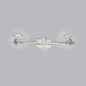 Two square faretto 3 luci 1031-f3
