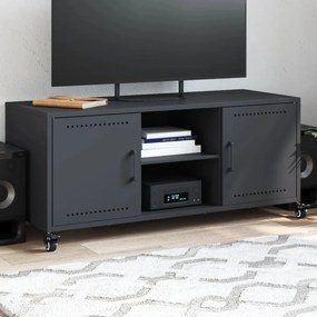 Mobile Tv Antracite 100,5x39x43,5 Cm Acciaio /