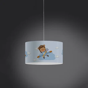Sospensione Moderna 1 Luce In Polilux Xxl Decokids Fly Made In Italy