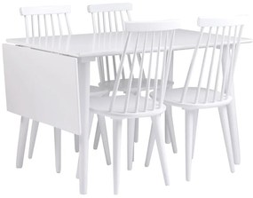Tavolo da pranzo bianco Lotte Leaf, 120 x 80 cm Lotta - Rowico