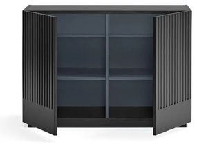 Cassettiera bassa nera 100x70 cm Doric - Teulat