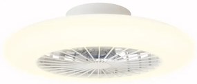 Aigostar Ventilatore LED dimmerabile 40W 230V 2700-6500K 50cm + DO bianco