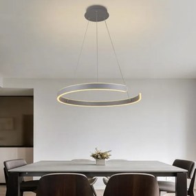 Lampadario a sospensione con filo LED dimmerabile LED/70W/230V 3000-6500K + telecomando