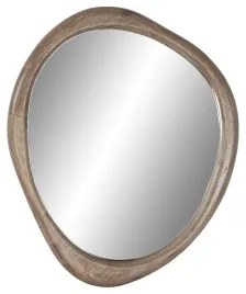Specchio da parete Home ESPRIT Marrone Abete 62 x 3,5 x 50 cm