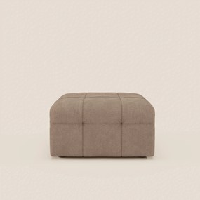 Mosaic pouf e modulo in bouclé - 96x77 cm design capitonné in tessuto smacchiabile T21
