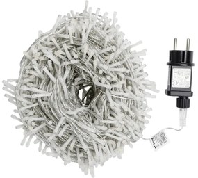 Aigostar - Catena luminosa natalizia LED da esterno 1000xLED/6W/230V 50m IP44 bianco caldo