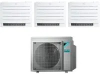 Climatizzatore Condizionatore Daikin a Pavimento Trial Split serie PERFERA FVXM-A 7+9+9 con 3MXM52N R-32 Wi-Fi Integrato 7000+9000+9000 Con Telecomando ad Infrarossi Incluso Garanzia Italiana - Novit