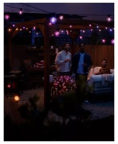 Philips -LED RGBW Prolunga dimmerabile per catena luminosa da esterno Hue FESTAVIA 10xLED 7m IP65