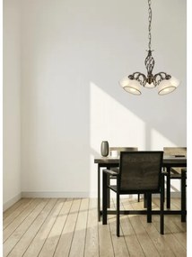 Globo 60208-5 - Lampadario a sospensione con catena ODIN 5xE27/60W/230V