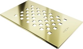 Mexen Hugo mascherina per piatto doccia, oro - 42910050