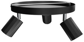 Faretto BELLO 2xGU10/8W/230V nero