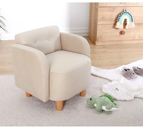 Sedia per bambini crema Volie - Artie