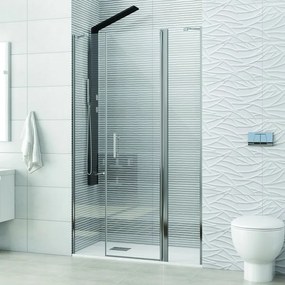 Doccia nicchia 120cm battente con 2 fissi laterali KPX6000 - KAMALU