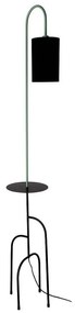 Lampada da terra verde-nera (altezza 175 cm) Ravello - Candellux Lighting