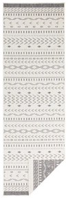 Tappeto da esterno grigio e crema , 250 x 80 cm Kuba - NORTHRUGS