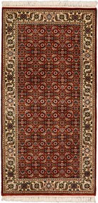 Tabriz Tappeto orientale 140 x 70 Rosso (Indian) Annodato A Mano