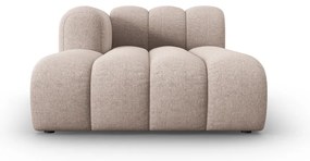 Chaise longue componibile beige (con penisola a sinistra) Lupine – Micadoni Home