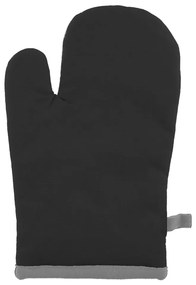 Guanto da cucina in cotone nero Fuji - Tiseco Home Studio