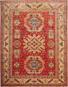 Kazak Tappeto 310 x 240 Rosso (Pakistan) Annodato A Mano