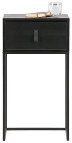 Comodino nero con cassetto Zola - WOOOD