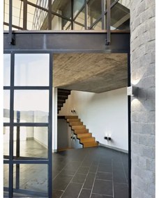 Nordlux - Applique da esterno LED CANTO 2xLED/6W/230V IP44 argento