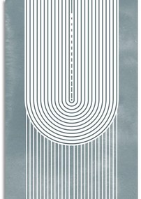 Stampa su tela – Arcobaleno boho Mid-Century