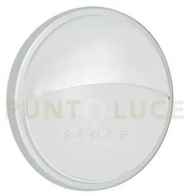 Led-ever-lp bco plafoniera led ever bianca con palpebra tonda 20w 2...